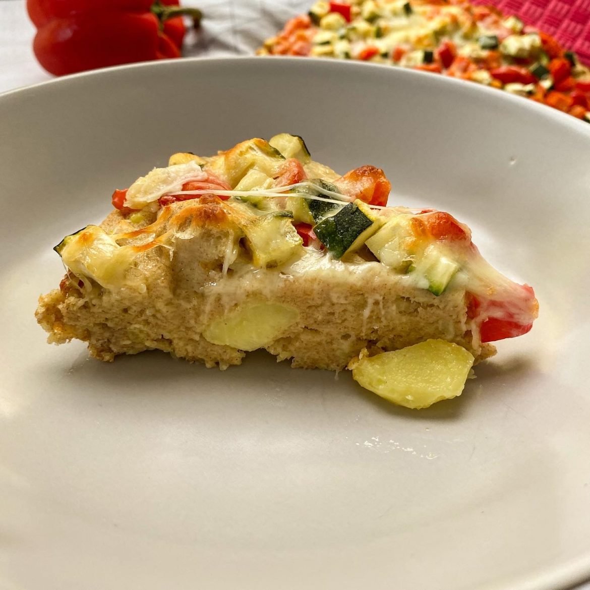 vegetarische Kartoffelpizza – Räuberküche