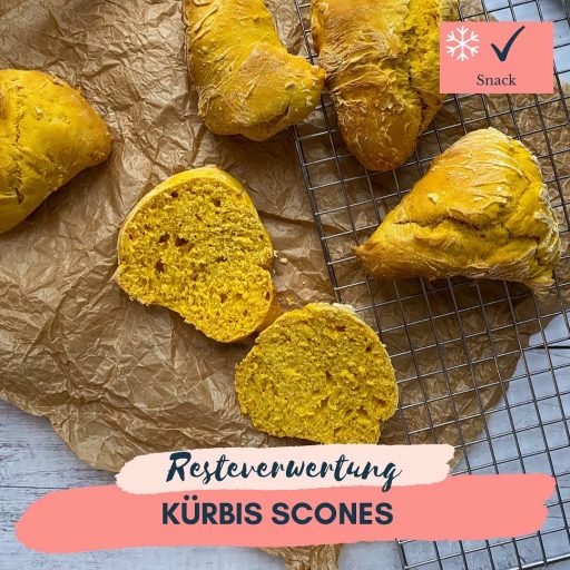 Kürbis Scones