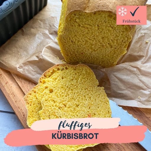 fluffiges Kürbisbrot