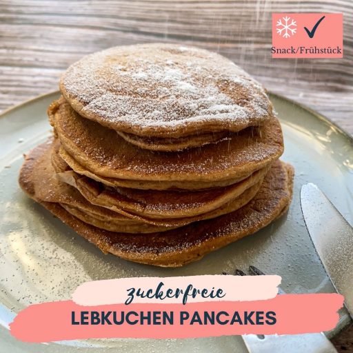 Lebkuchen Pancakes (zuckerfrei)