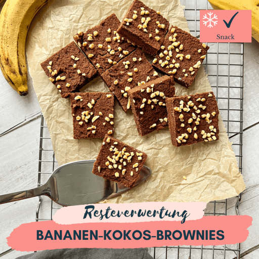 Bananen-Kokos-Brownies