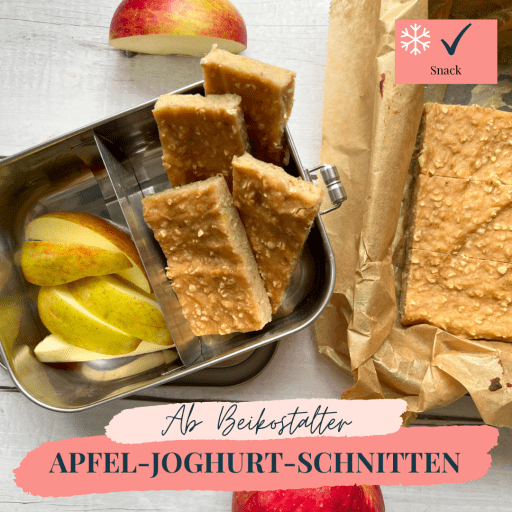 Apfel-Joghurt-Schnitten