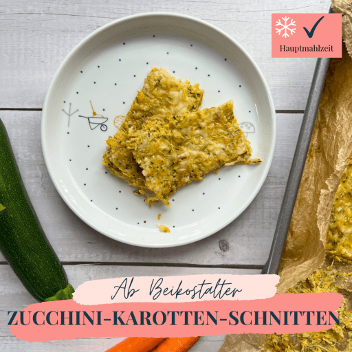 Zucchini-Karotten-Schnitten