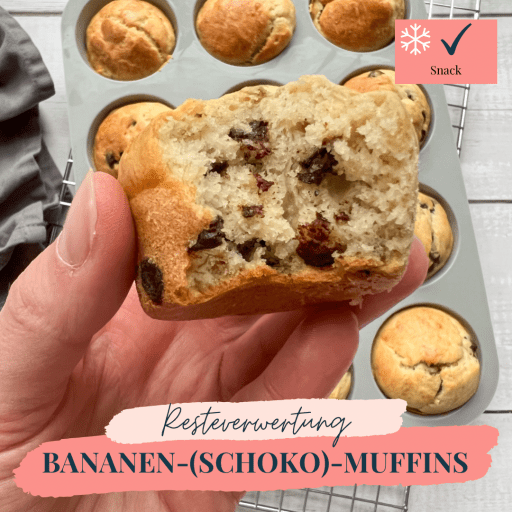 Bananen-(Schoko)-Muffins