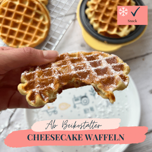 Cheesecake Waffeln