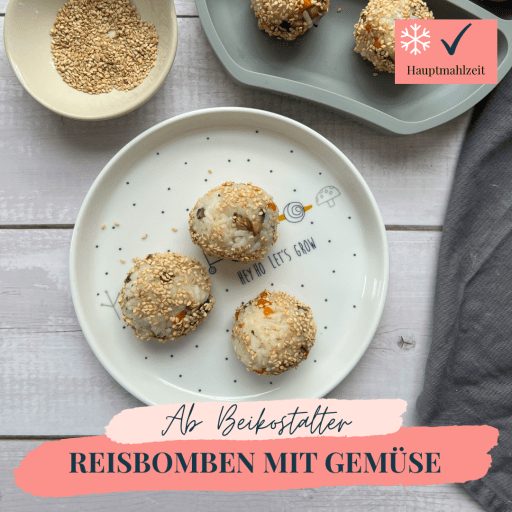 Reisbombe mit Gemüse