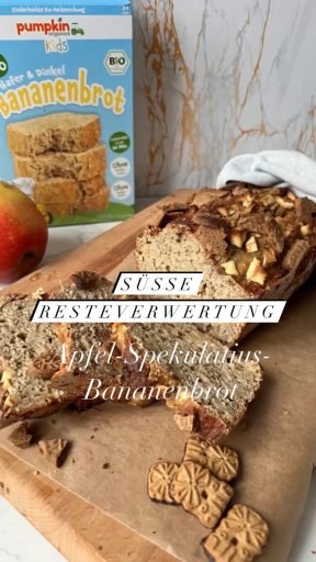 Apfel-Spekulatius-Bananenbrot