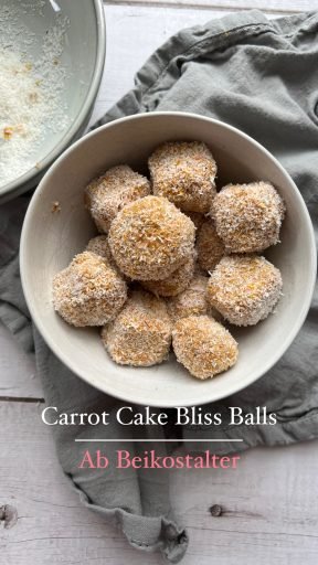 Carot Cake Bliss Balls