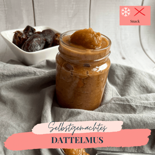 selbstgemachtes Dattelmus